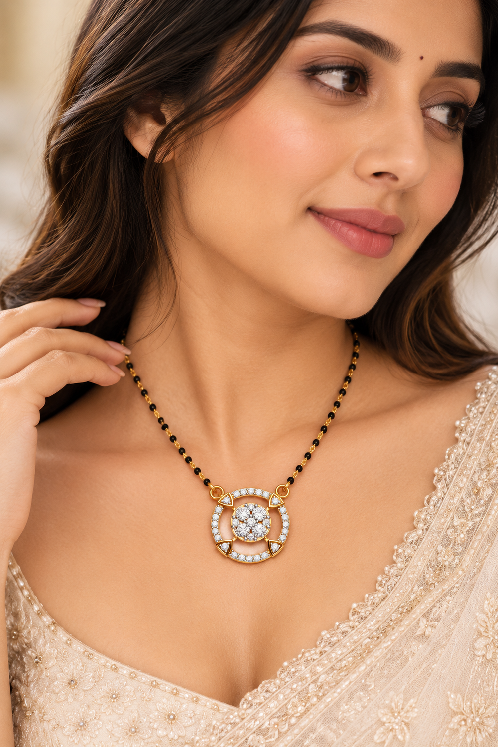 Celestial Chakra Diamond Mangalsutra