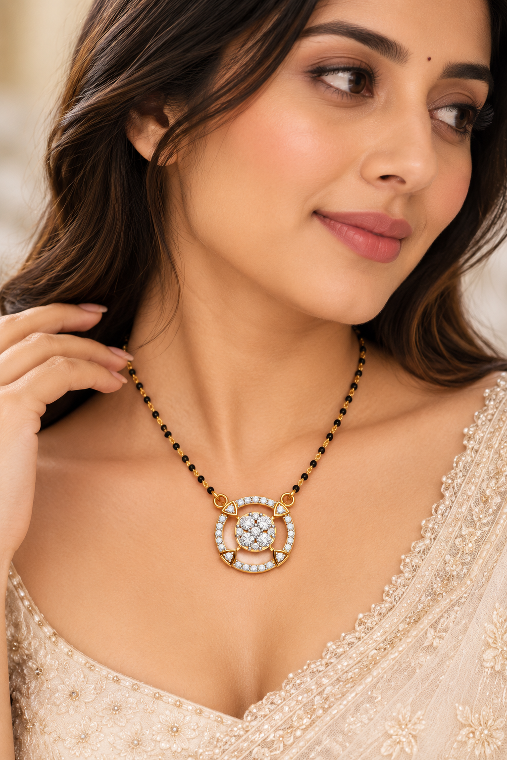 Celestial Chakra Diamond Mangalsutra