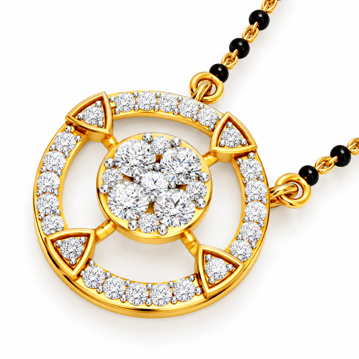 Celestial Chakra Diamond Mangalsutra