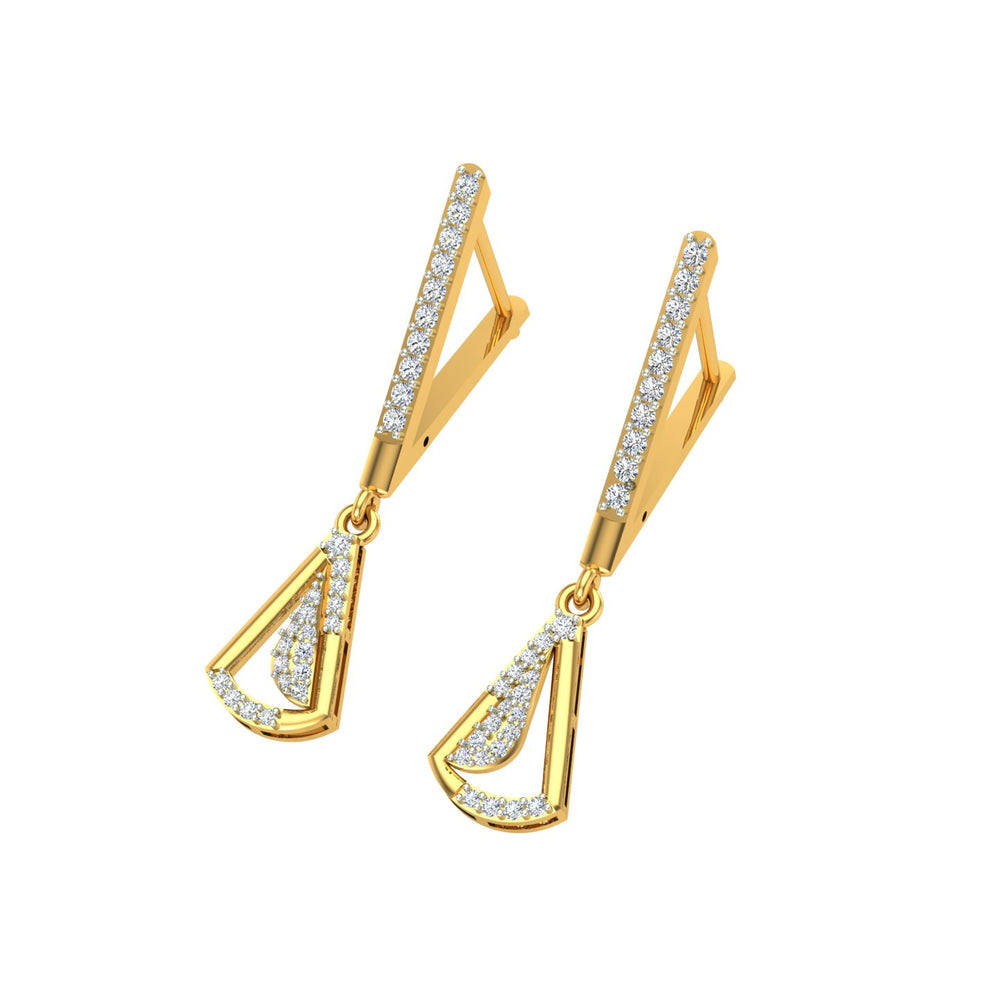 Infinity Halo Earrings
