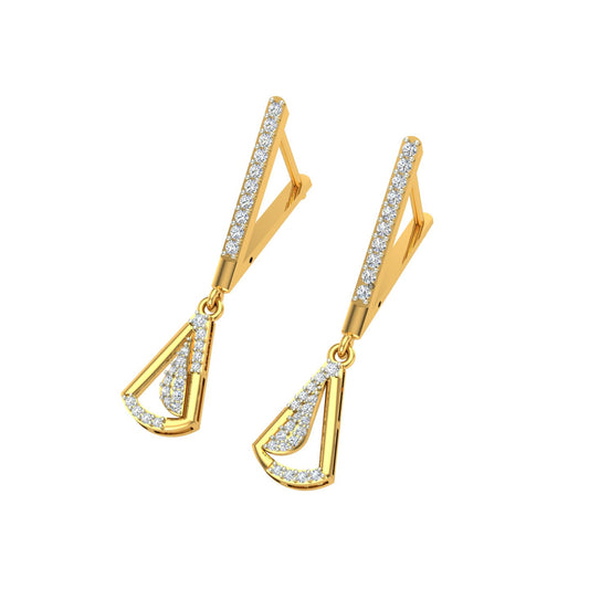 Infinity Halo Earrings