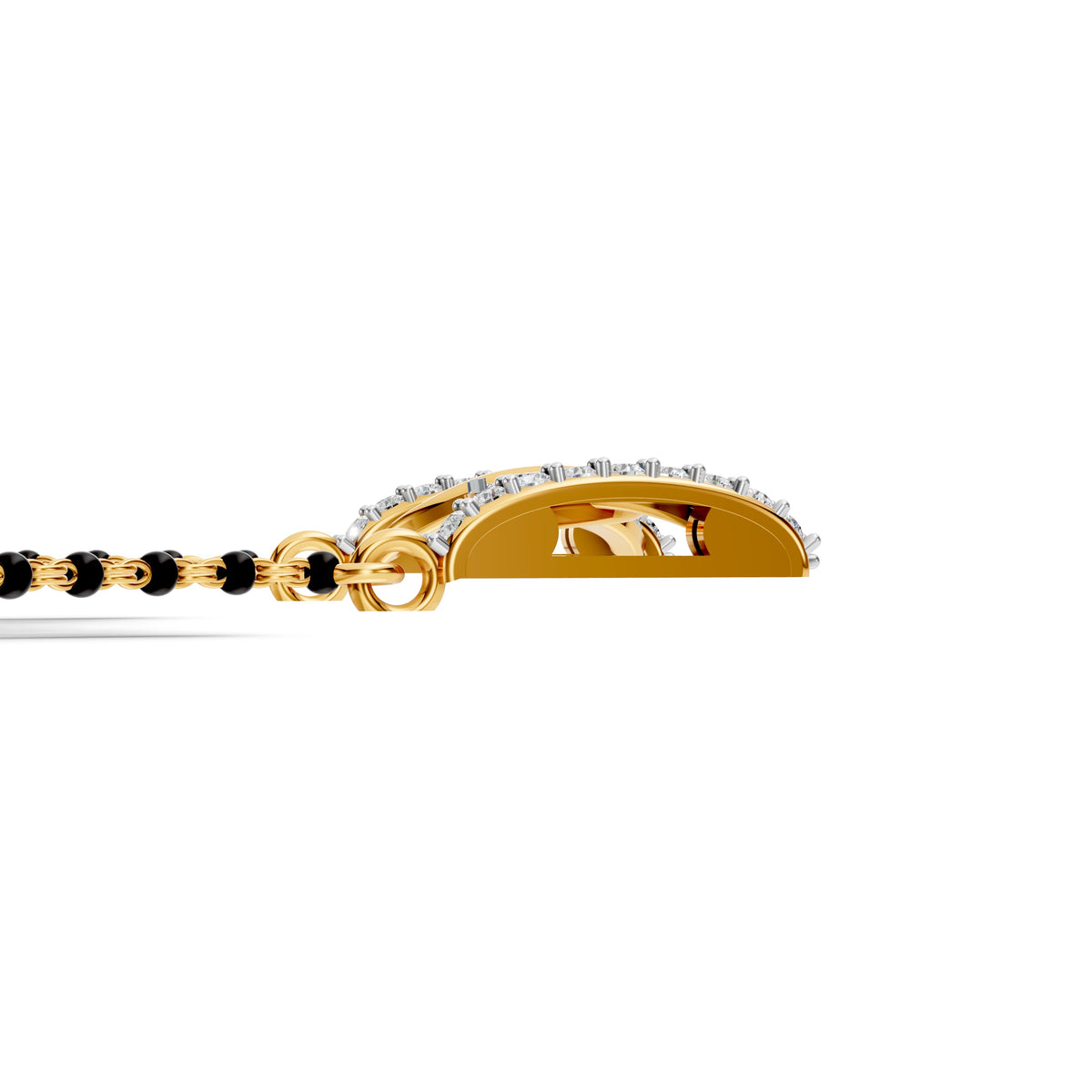 Infinity Wave Diamond Mangalsutra