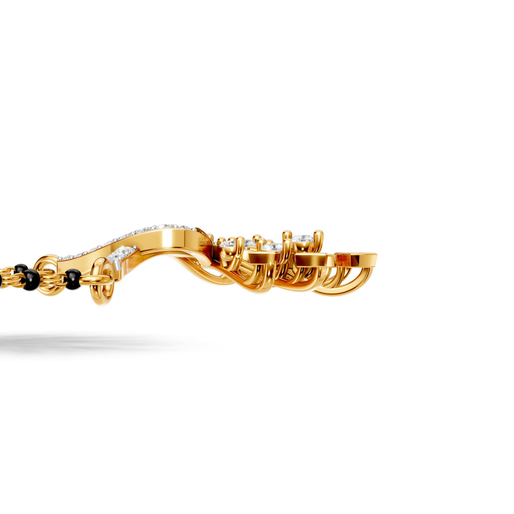 Royal Cascade Diamond Mangalsutra