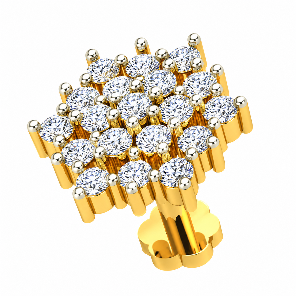 The Hexa Pavé Nose Screw