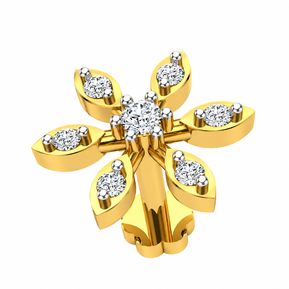 The Solitaire Flora Nose Screw