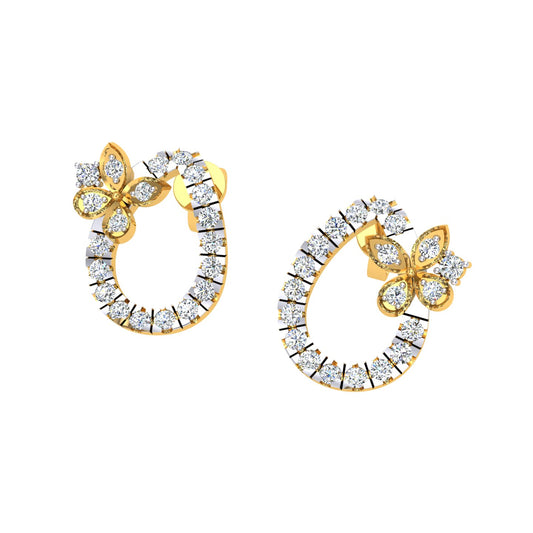 Butterfly Halo Diamond Tops