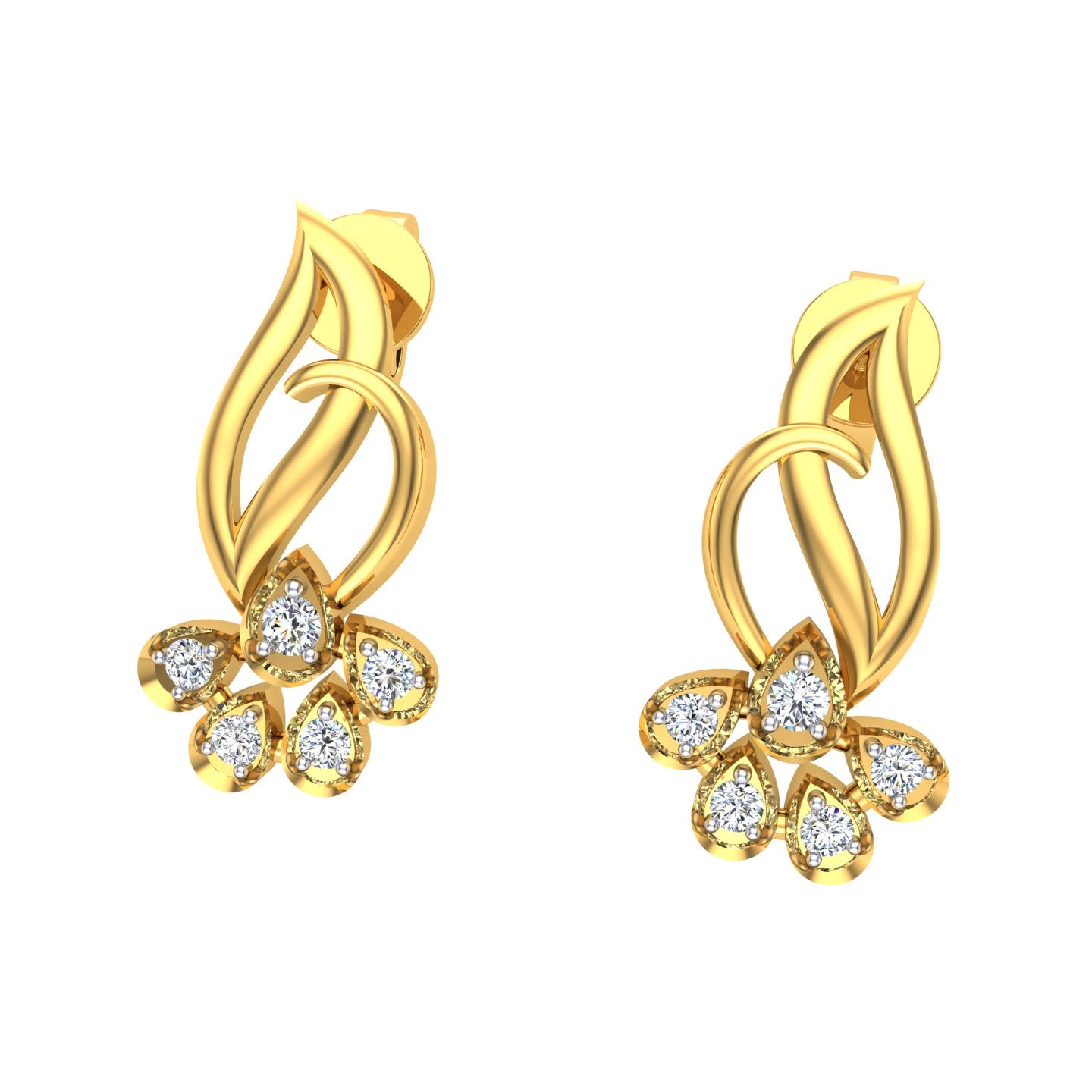 Golden Tulip Bloom Tops