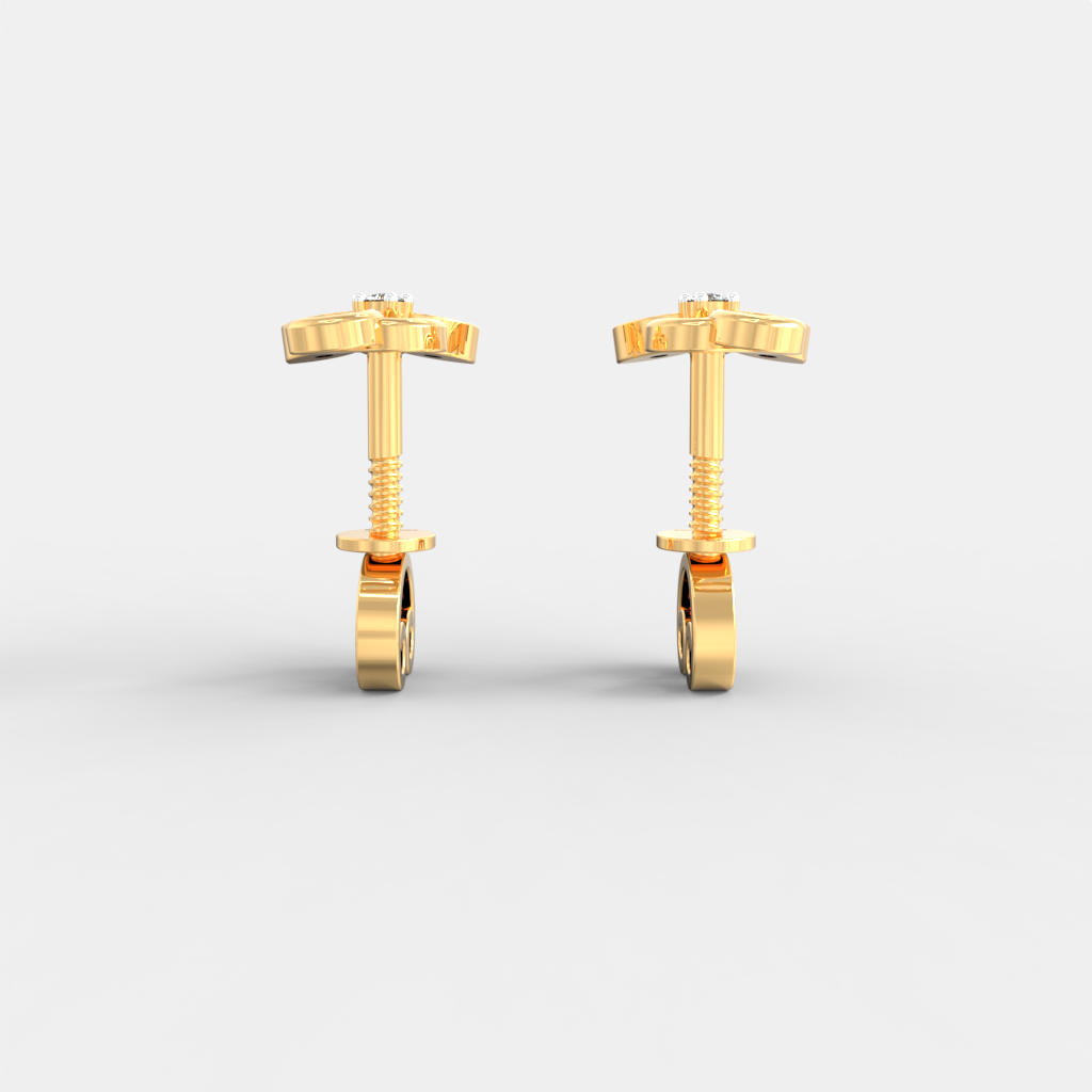 Twilight Vine Diamond Studs
