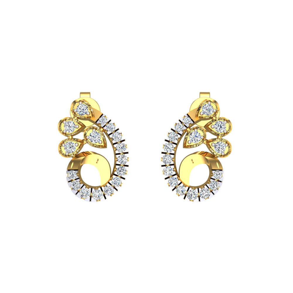 Peacock Crest Diamond Tops