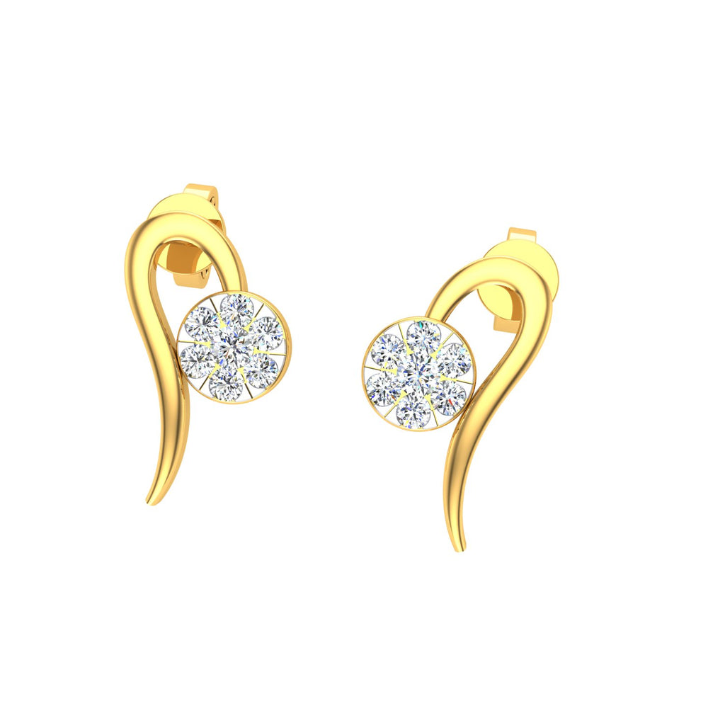 Flora Curve Diamond Tops