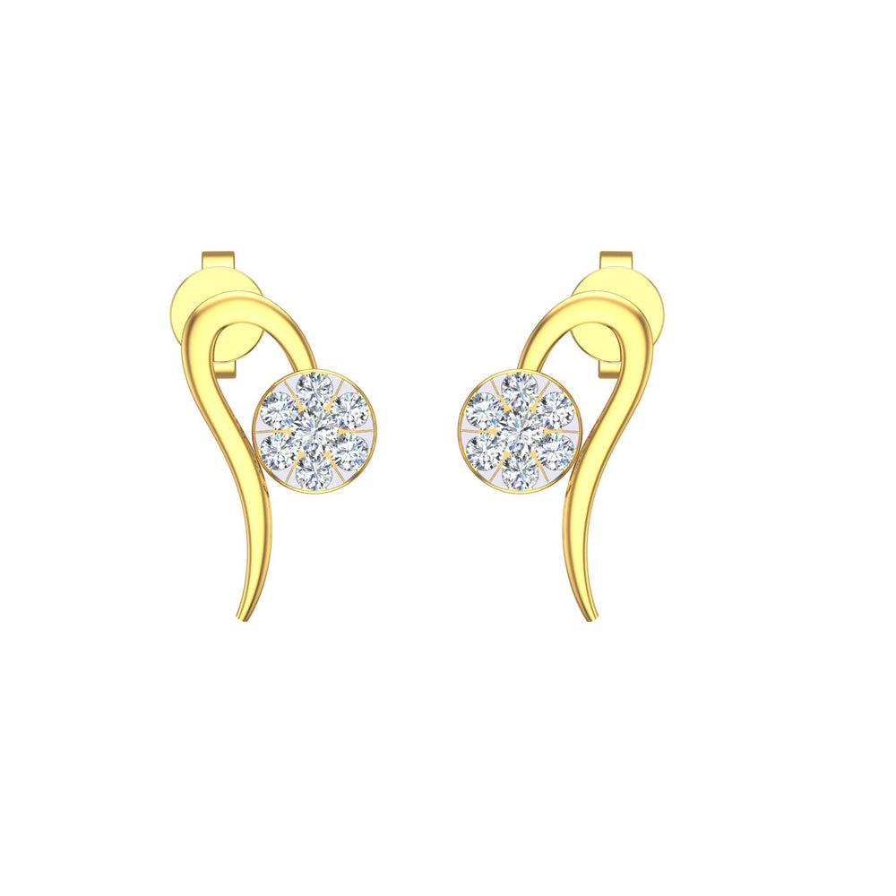 Flora Curve Diamond Tops