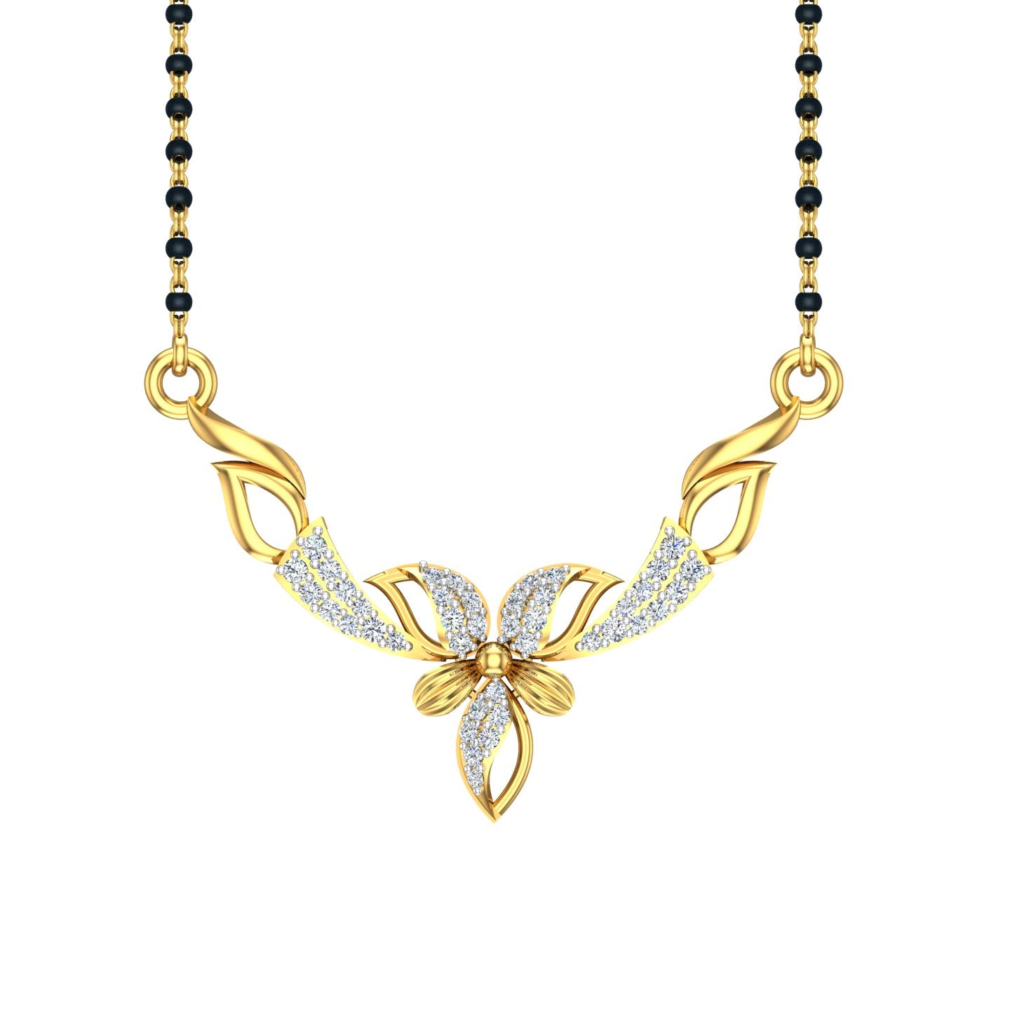 Golden Bloom Mangalsutra