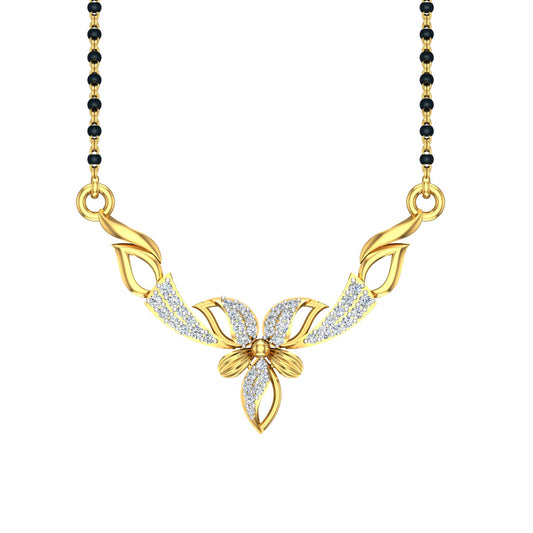 Golden Bloom Mangalsutra
