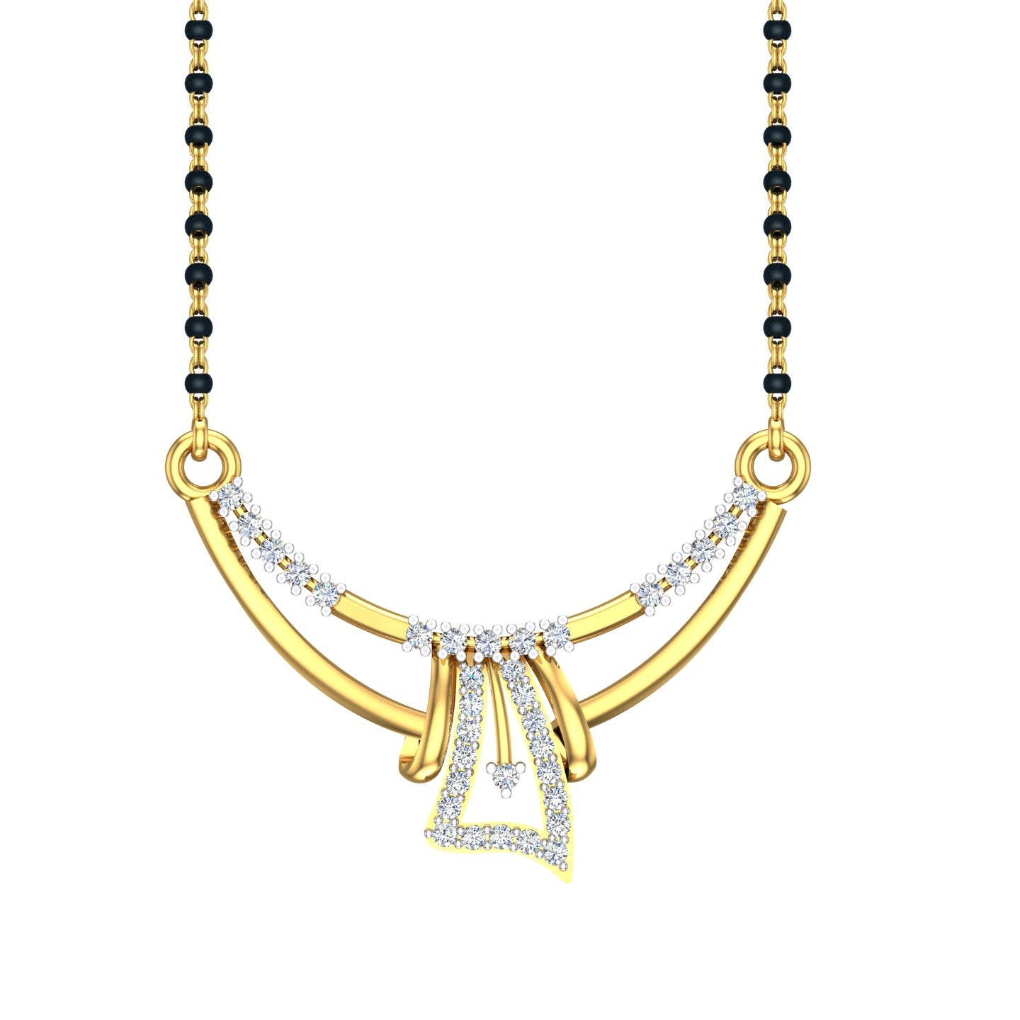 Diamond Drape Mangalsutra