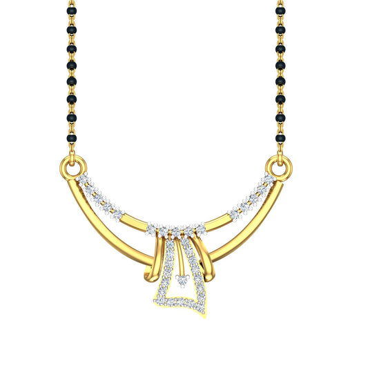 Diamond Drape Mangalsutra