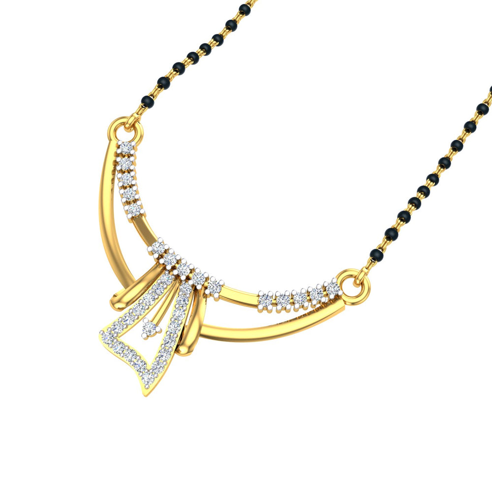 Diamond Drape Mangalsutra