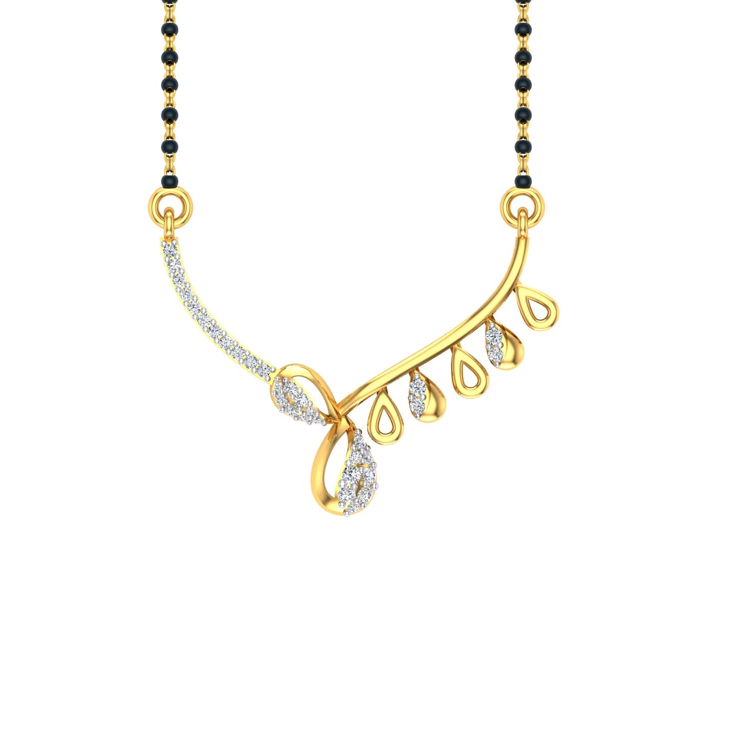 Teardrop Grace Mangalsutra
