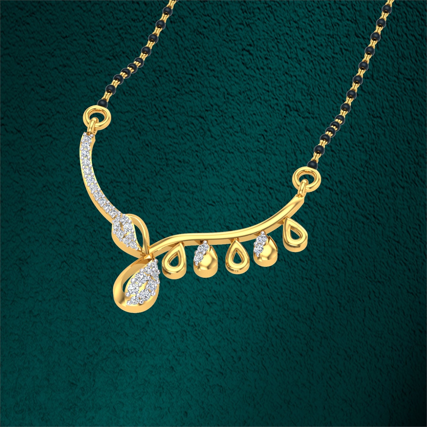Teardrop Grace Mangalsutra