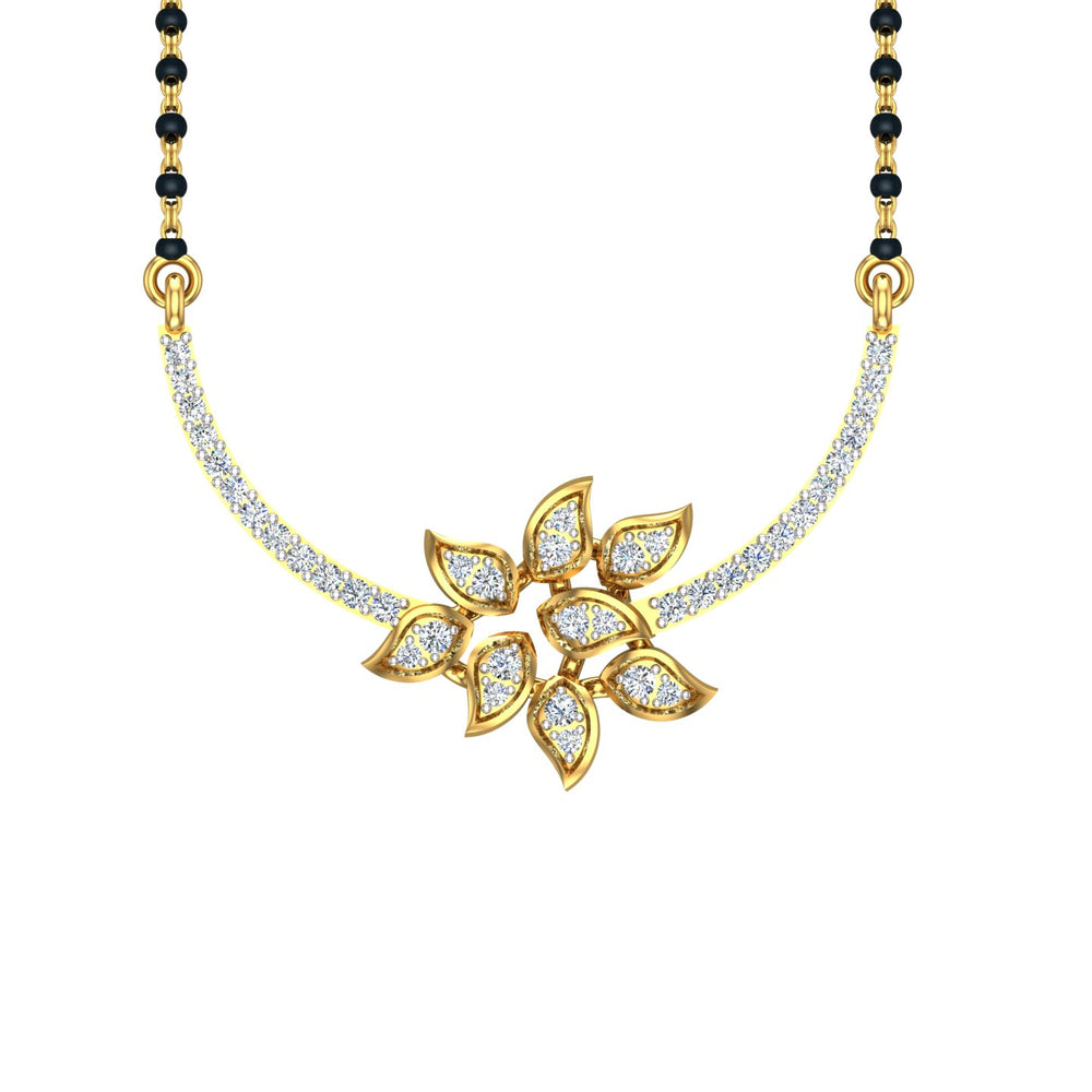 Floral Radiance Mangalsutra