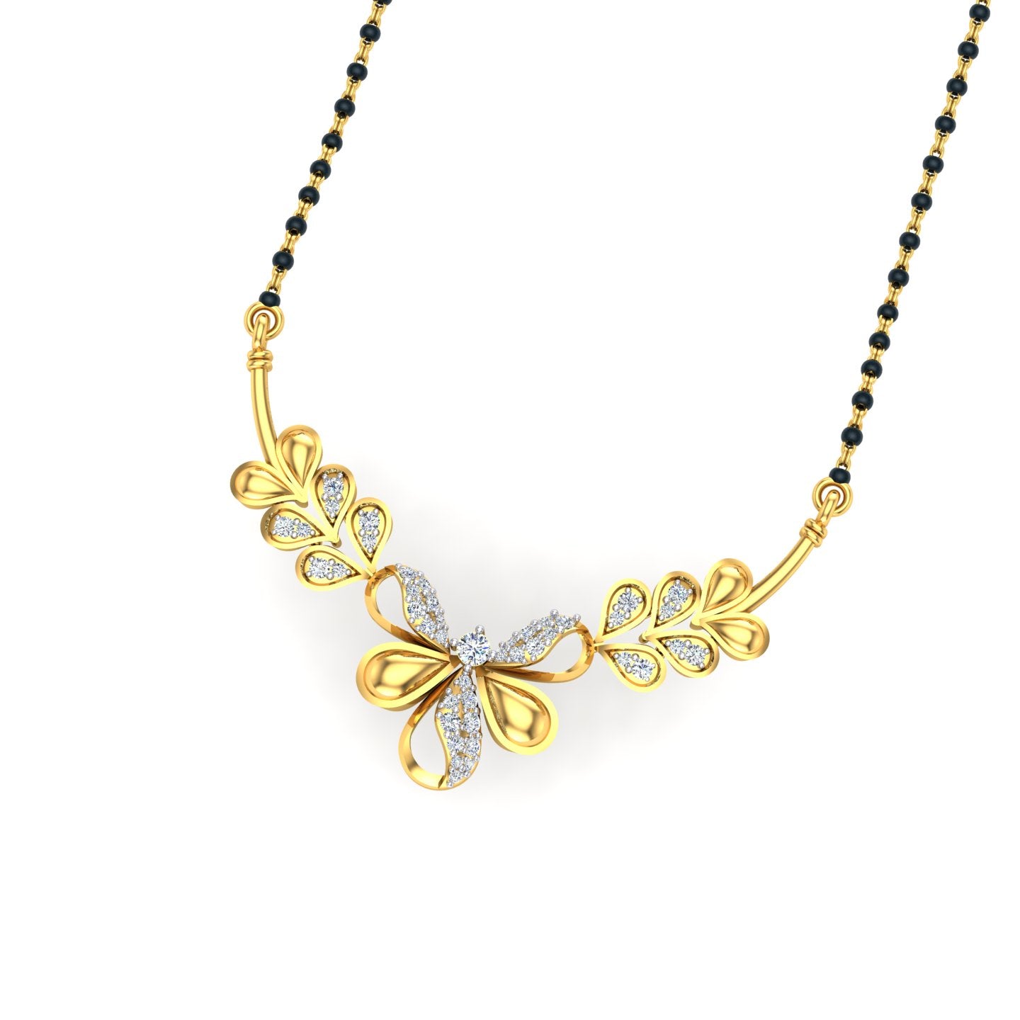 Butterfly Bloom Mangalsutra