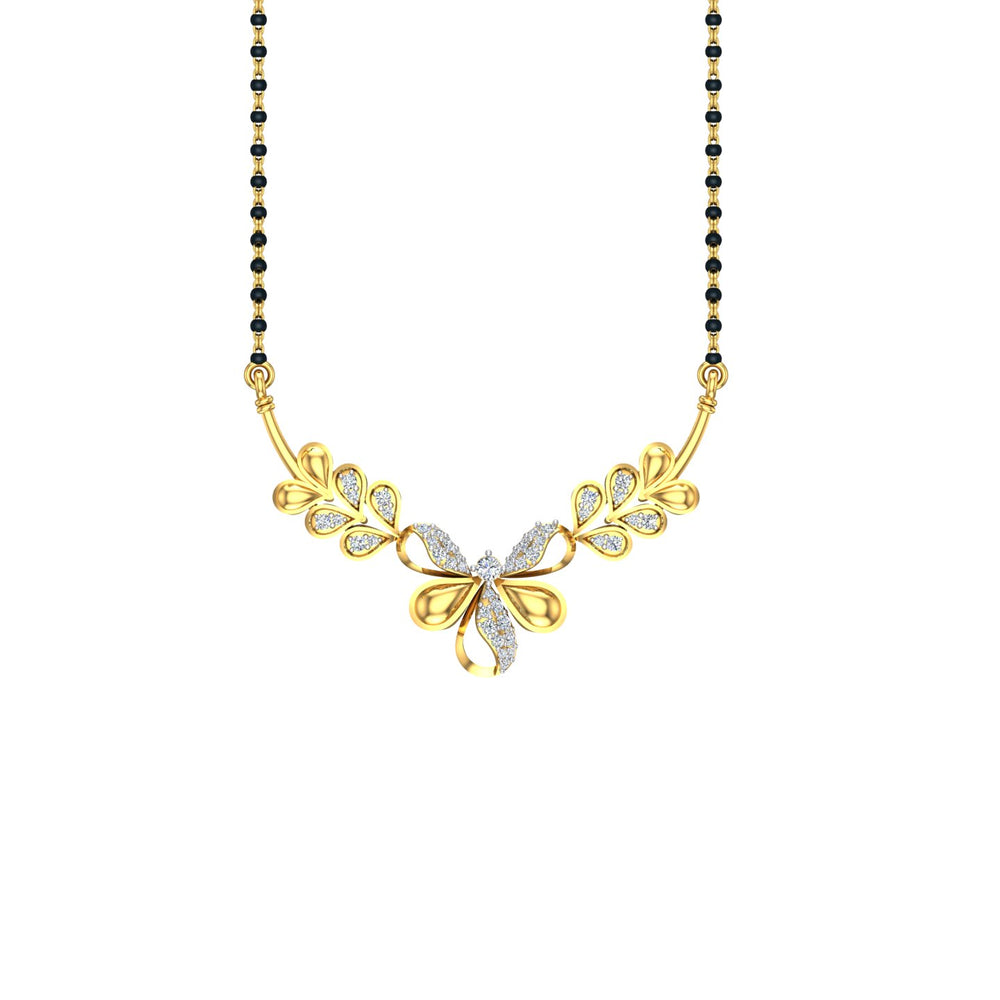 Butterfly Bloom Mangalsutra
