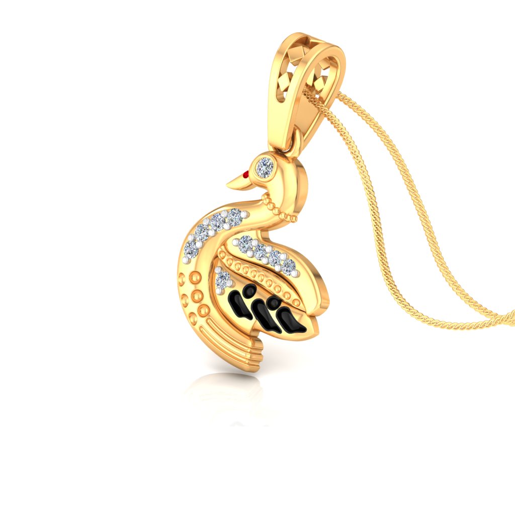 Royal Swan Sparkle Pendant