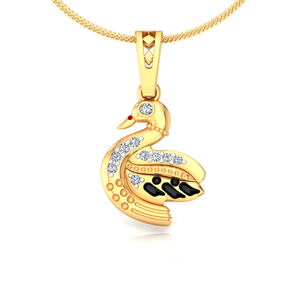 Royal Swan Sparkle Pendant