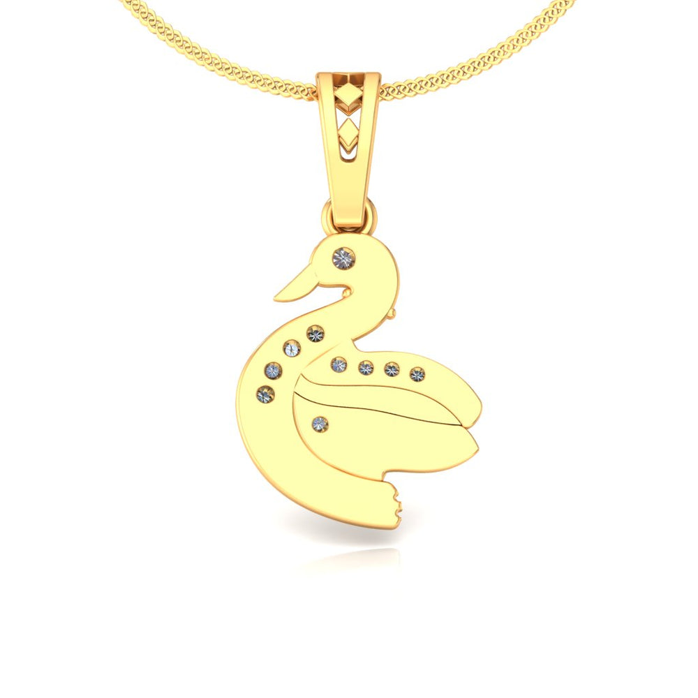 Royal Swan Sparkle Pendant