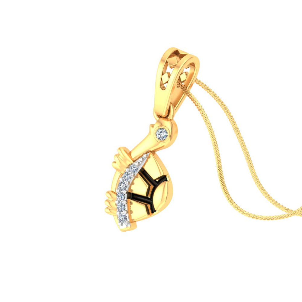 Tiny Turtle Treasure Pendant