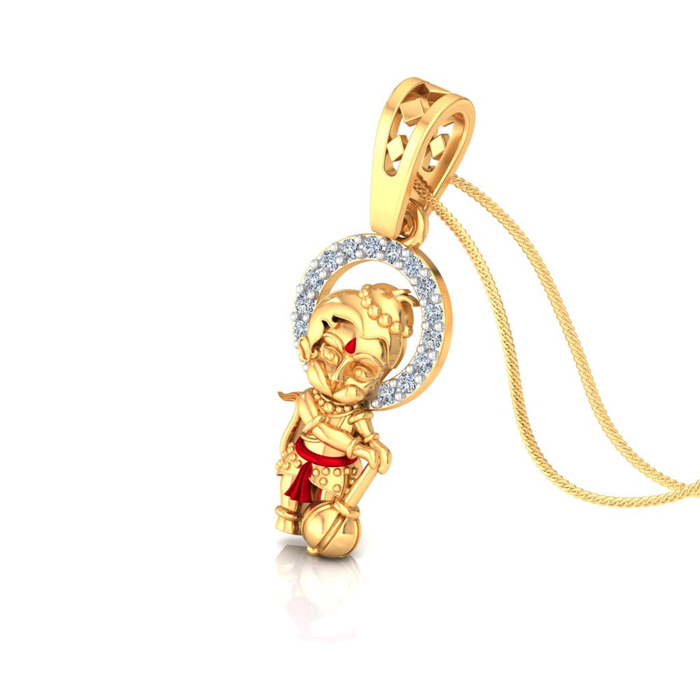 Bal Hanuman Divine Pendant