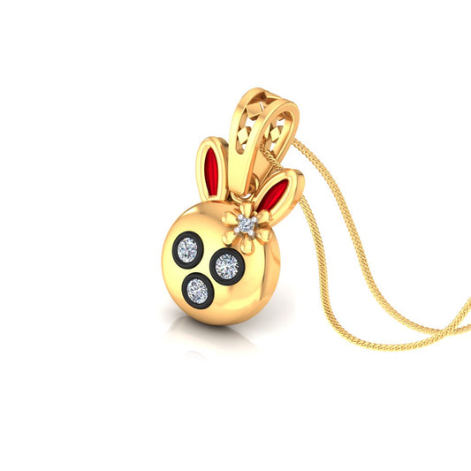 Bunny Blossom Pendant