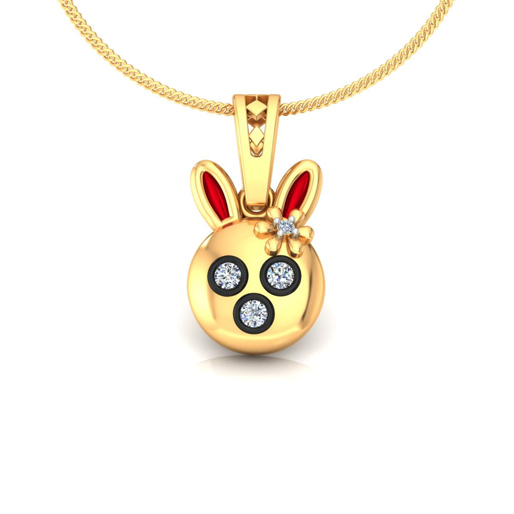 Bunny Blossom Pendant