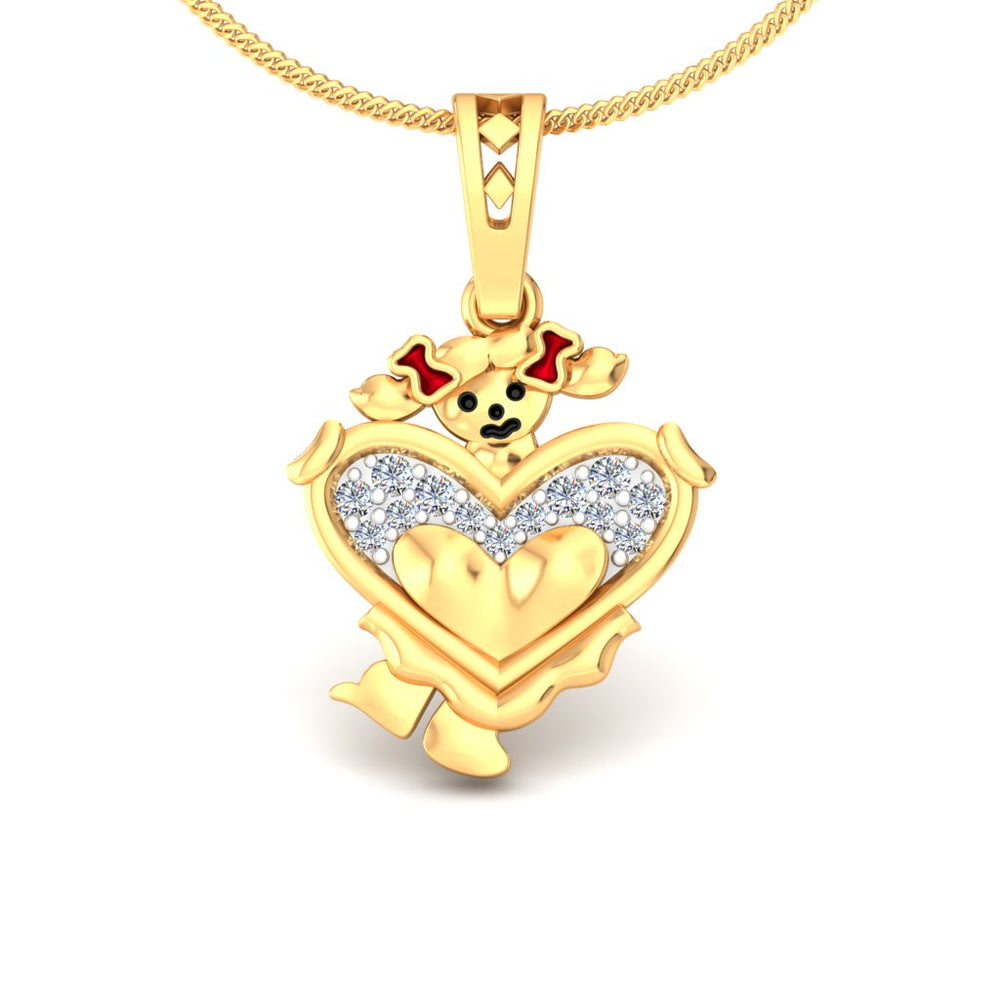 Puppy Love Heart Pendant