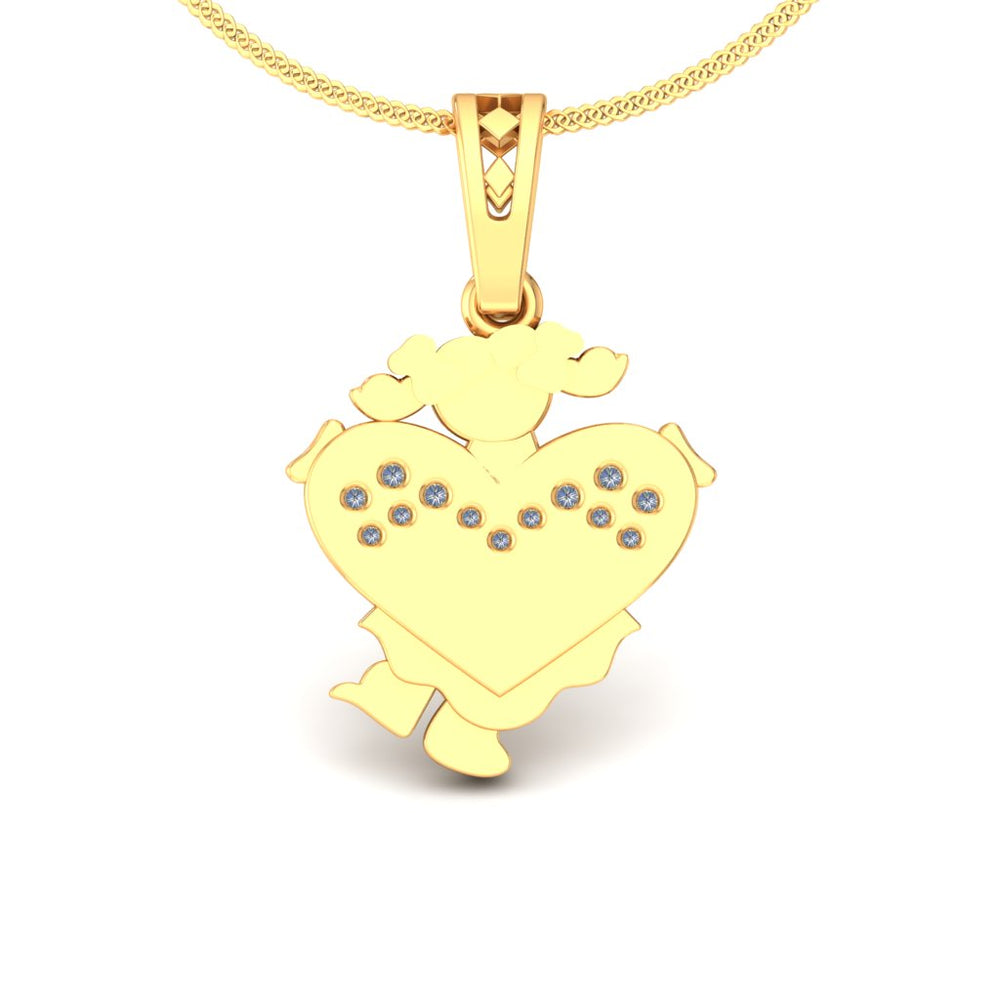 Puppy Love Heart Pendant