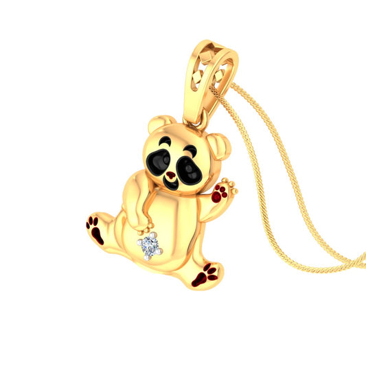 Playful Panda Pendant