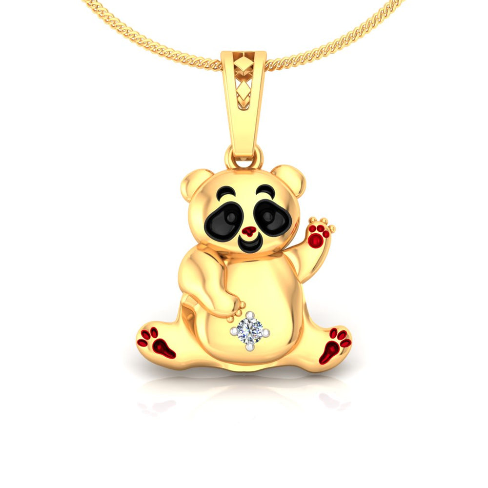 Playful Panda Pendant