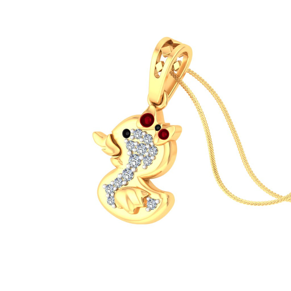 Ducky Sparkle Pendant