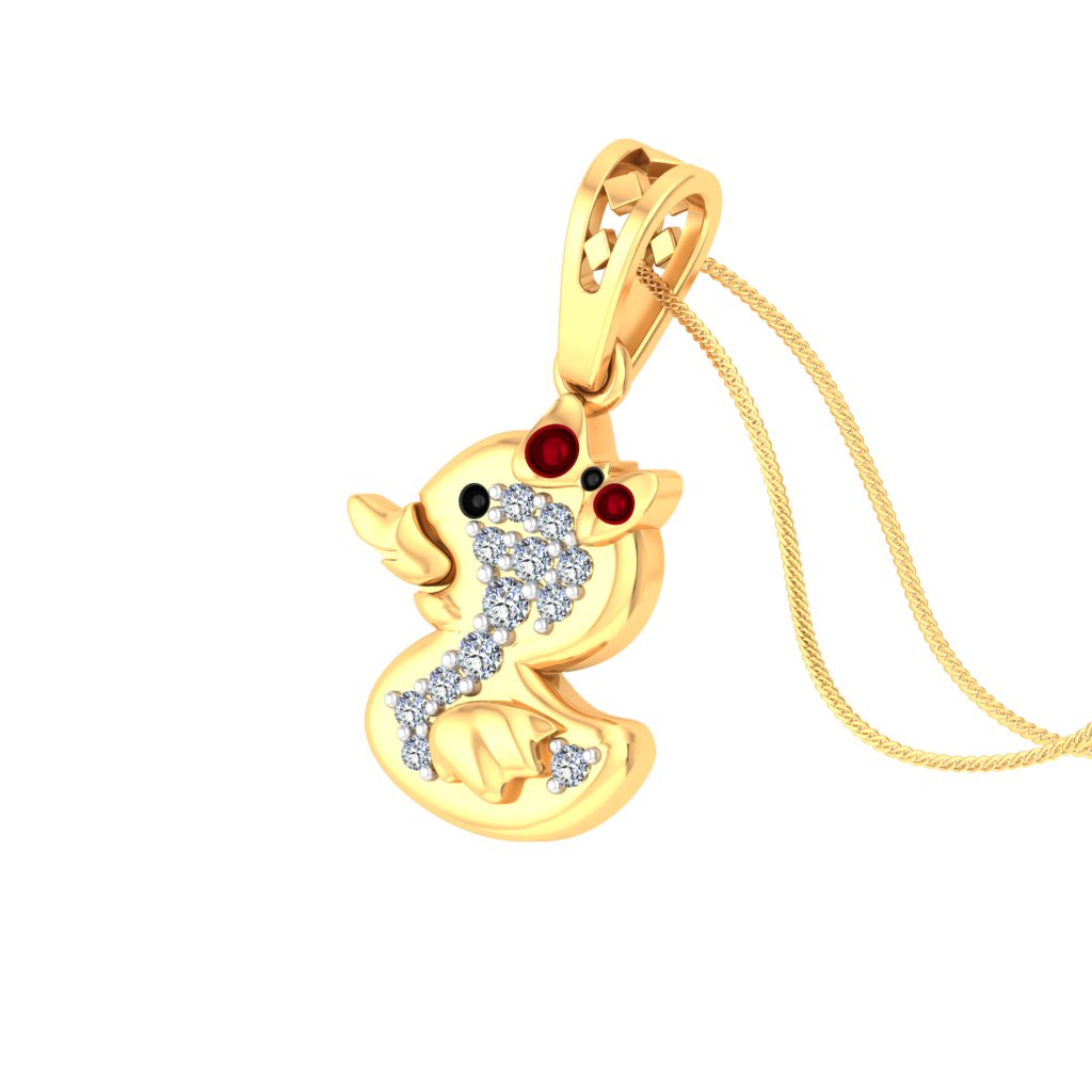 Ducky Sparkle Pendant