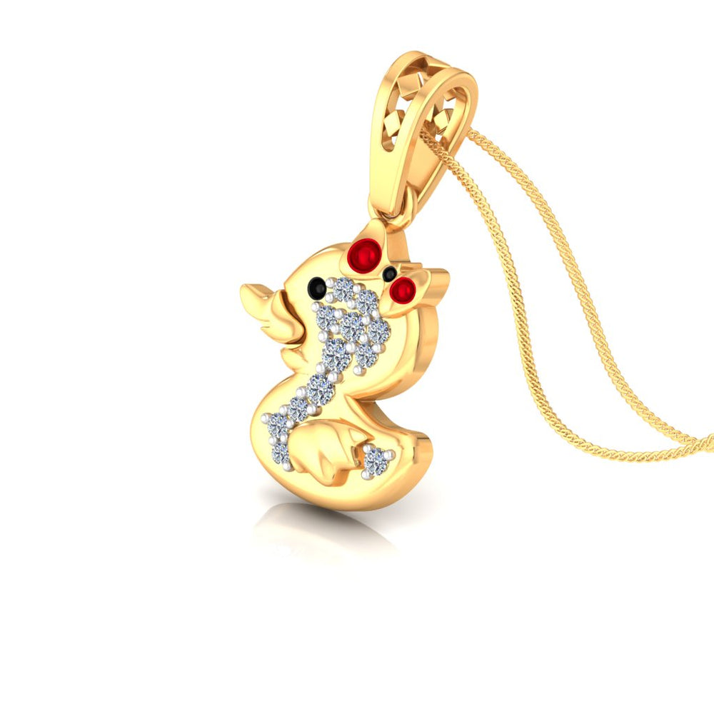 Ducky Sparkle Pendant