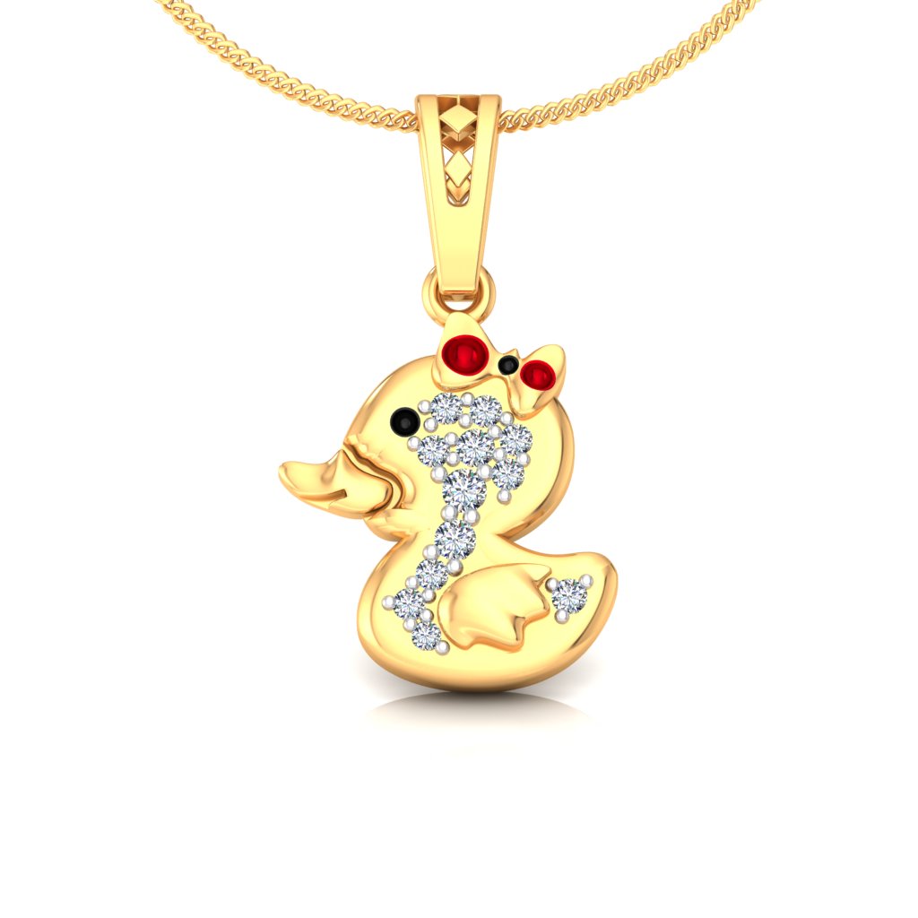 Ducky Sparkle Pendant