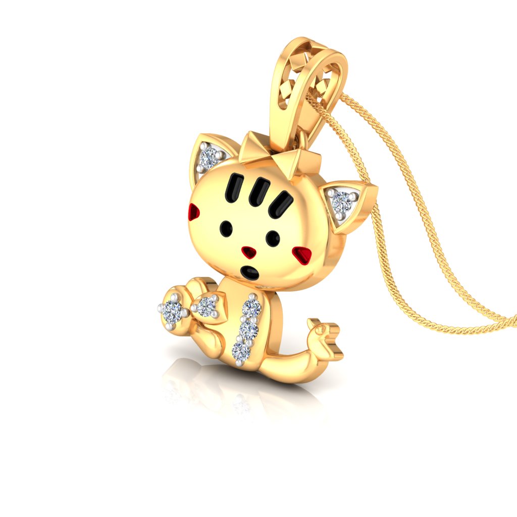 Kitty Blossom Pendant