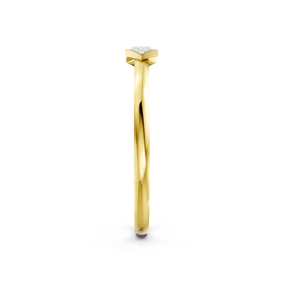 Twin Spark Harmony Ring