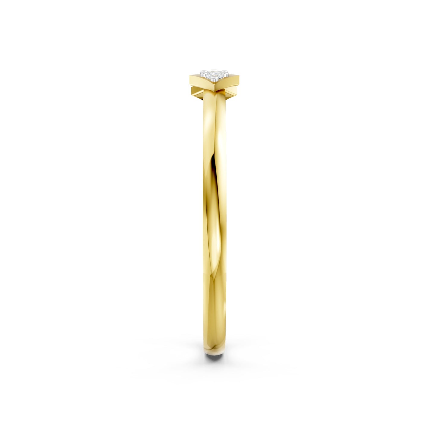 Twin Spark Harmony Ring