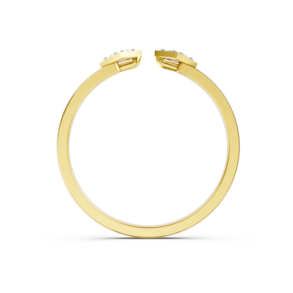 Twin Spark Harmony Ring