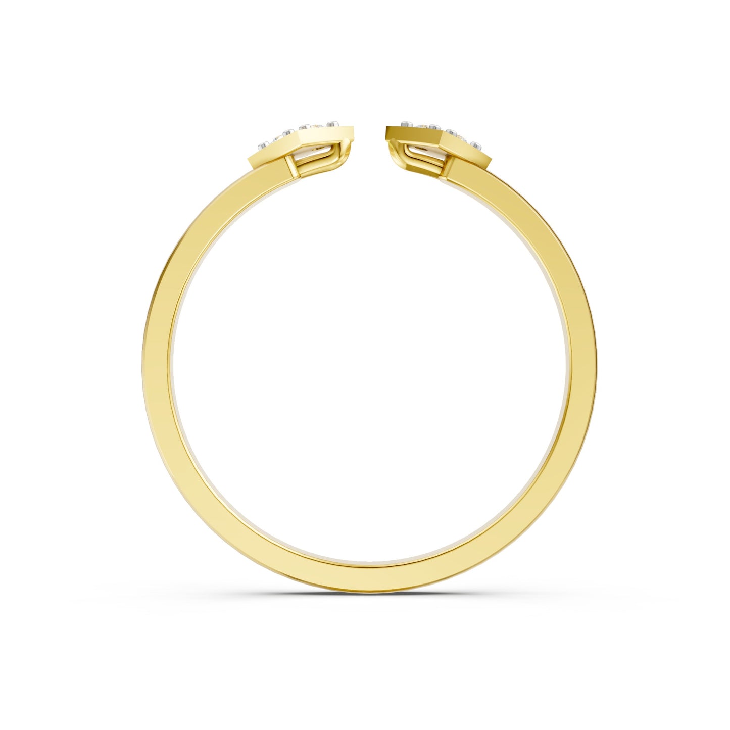 Twin Spark Harmony Ring
