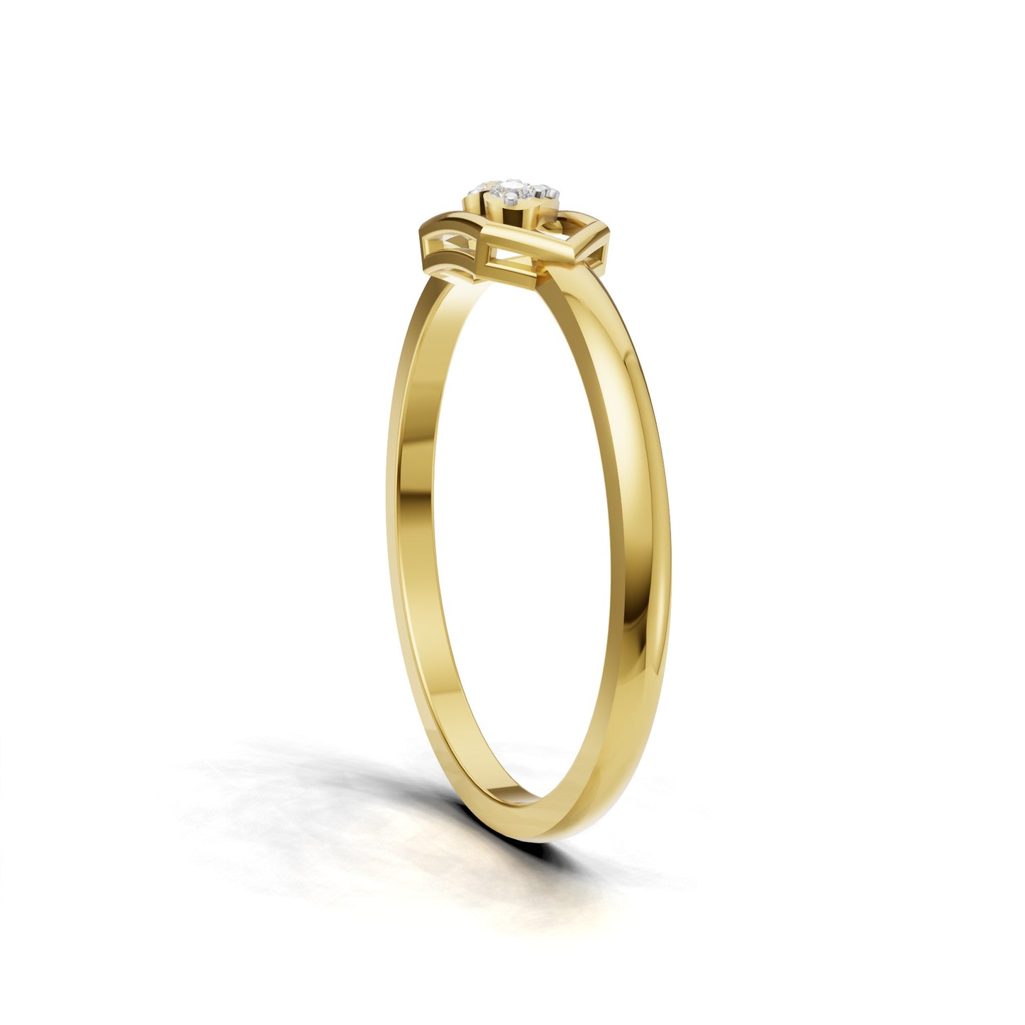 Hexa Bloom Diamond Ring