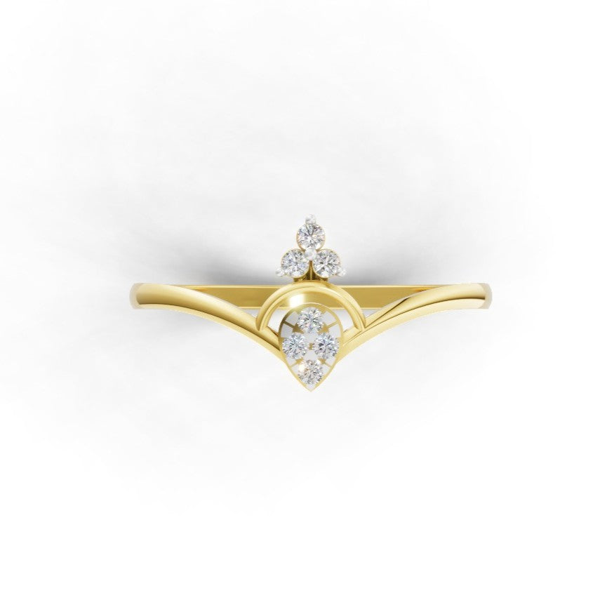 Blooming Dew Diamond Ring