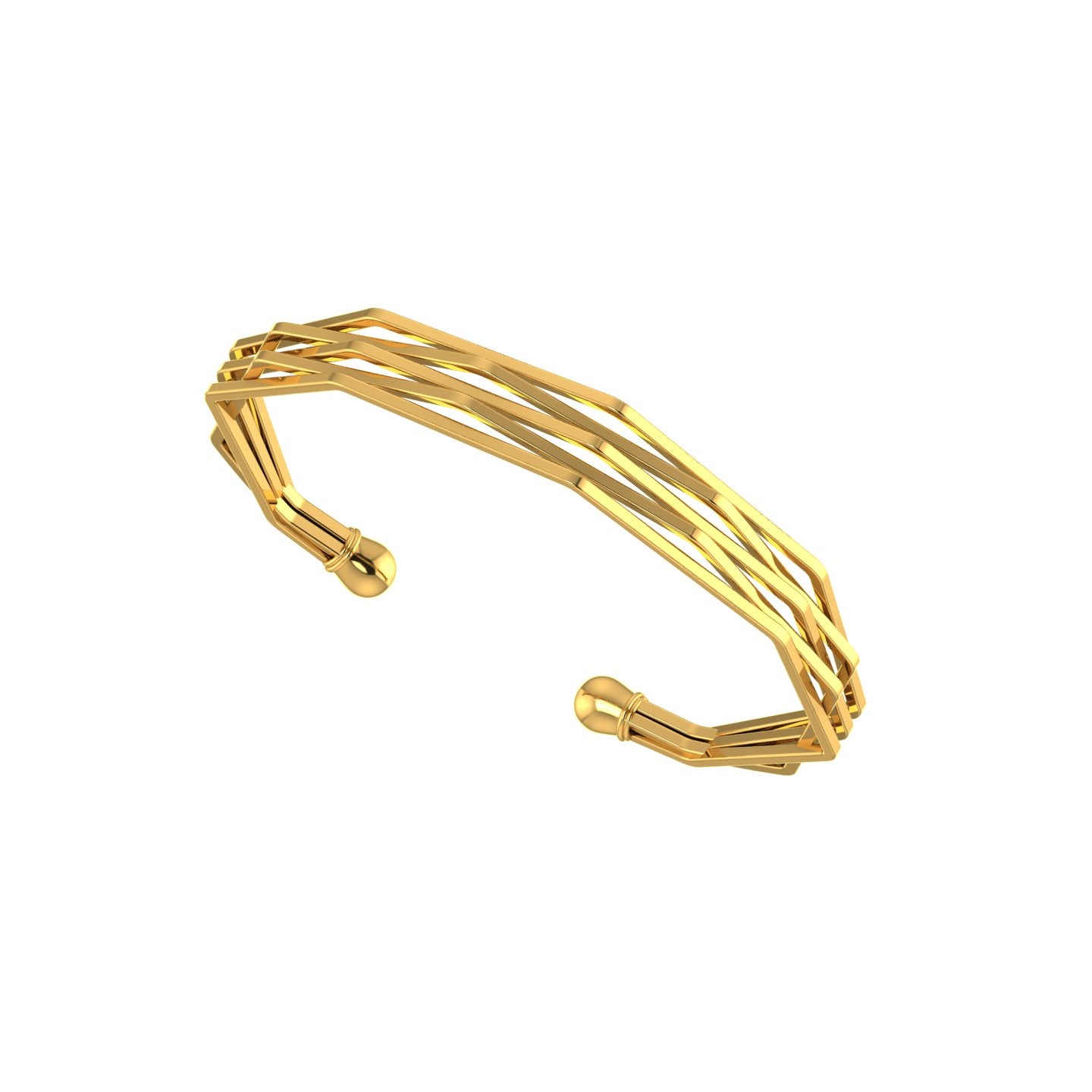 Royal Weave Cuff Bracelet
