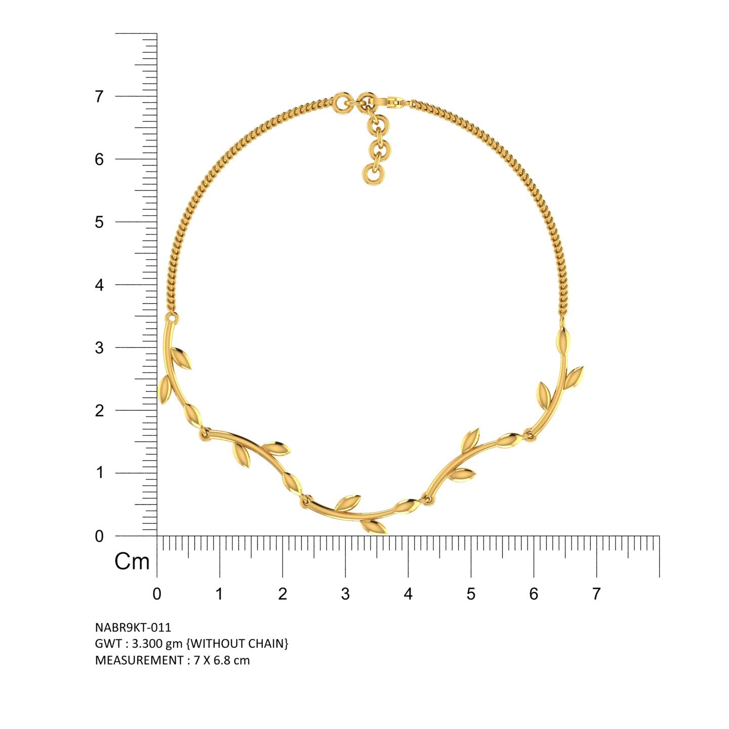 Golden Olive Vine Bracelet