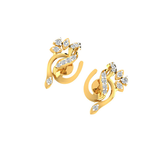 Twinkle Bloom Diamond Earrings